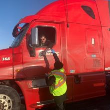 covid truck drivers