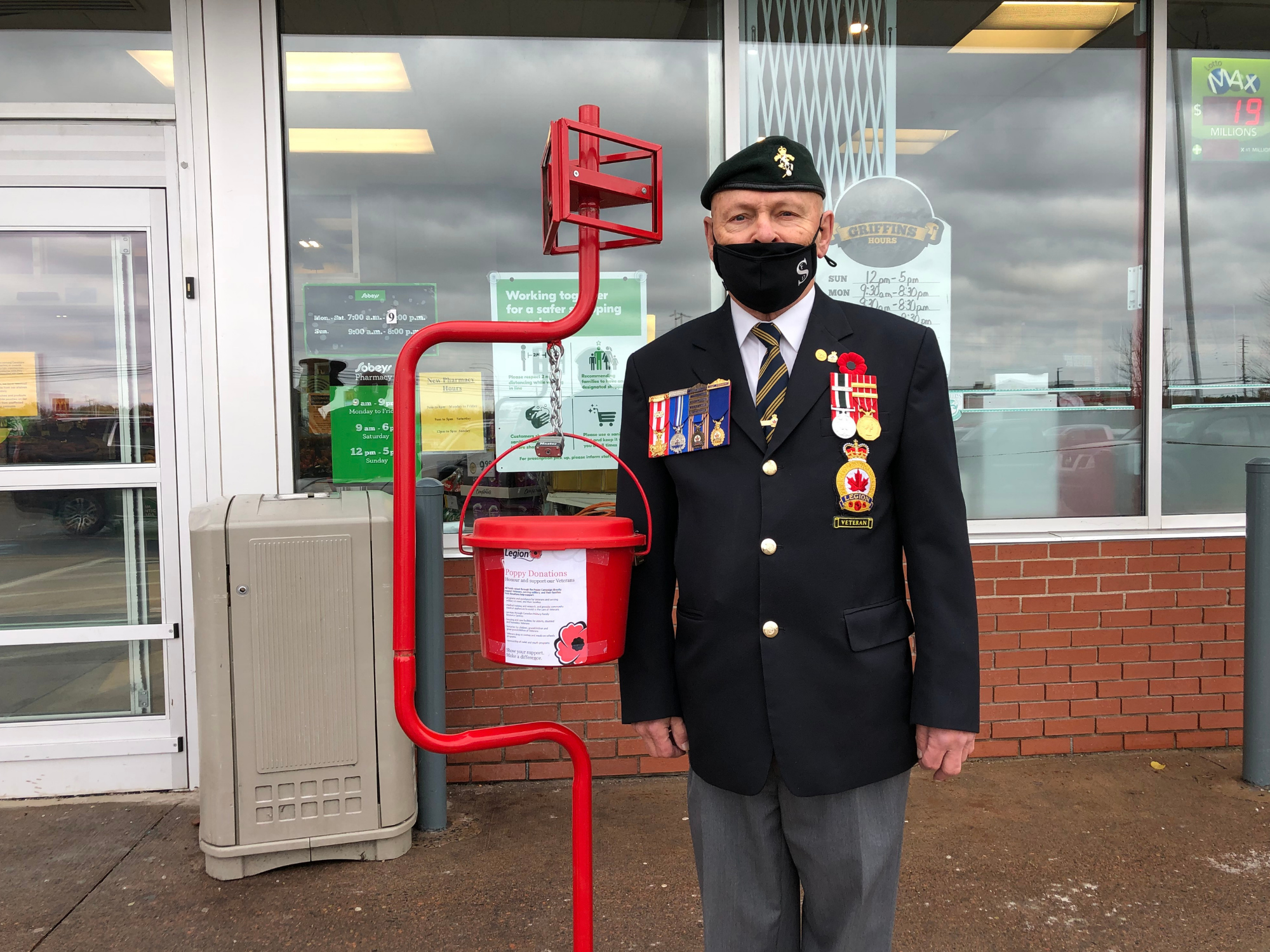 Salvation Army Lends Kettles to Legion for Poppy Campaign