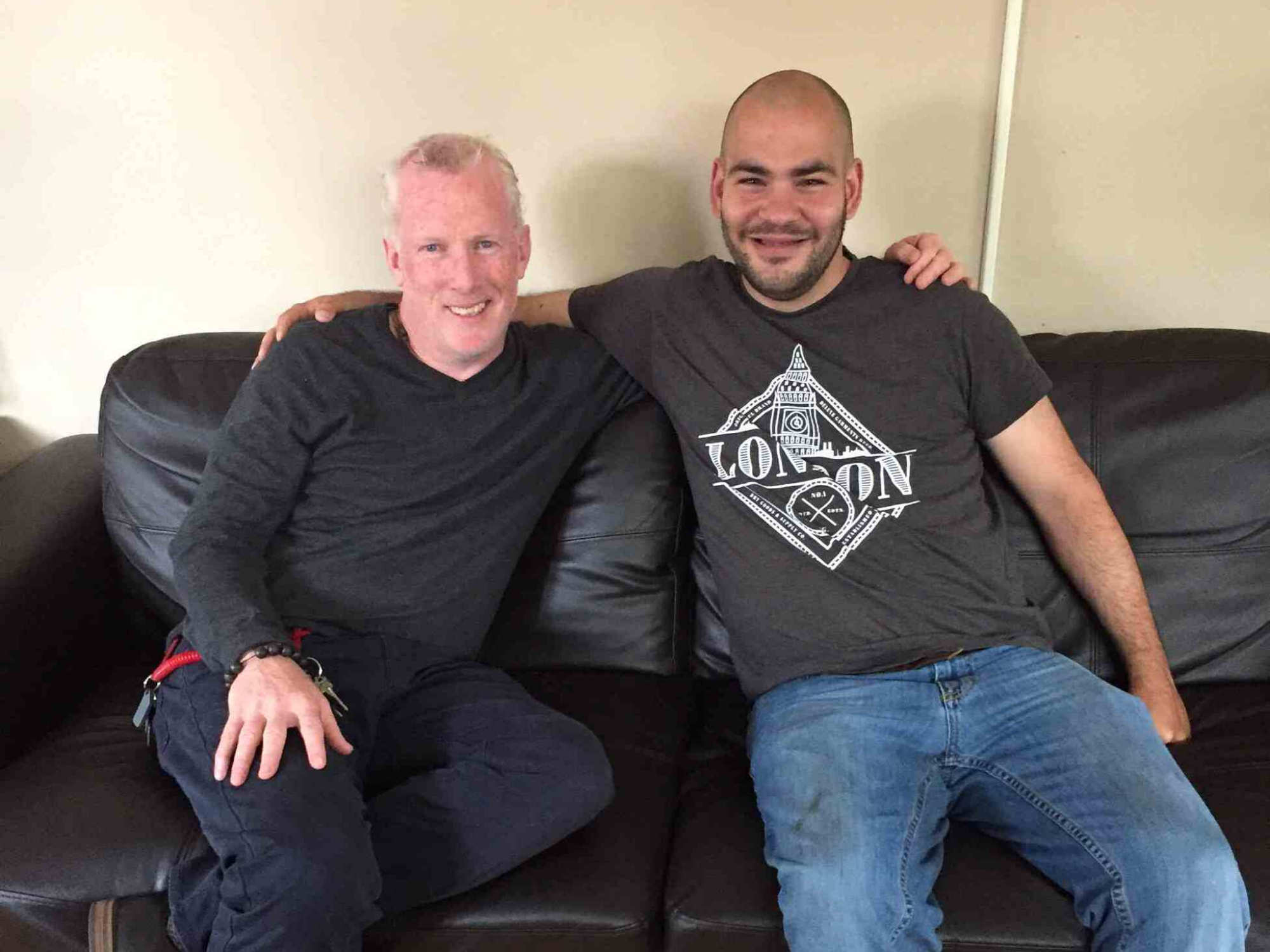 Salvation Army Helps Father and Son Reconnect