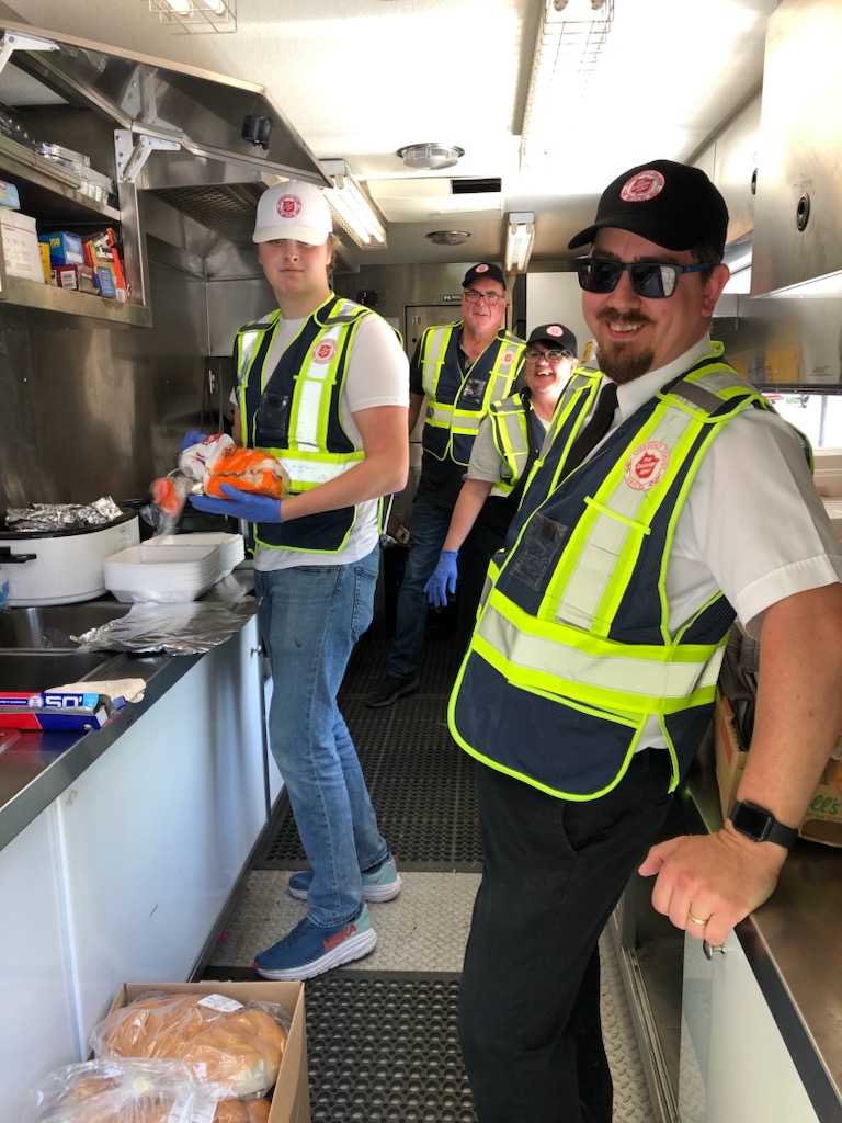 Giving Hope: The Salvation Army’s Wildfire Relief Efforts