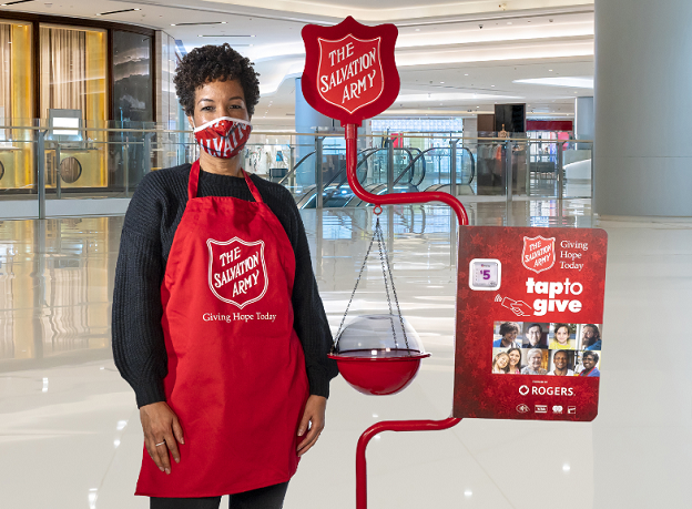 Touchless Giving Option Helps The Salvation Army to Overcome Challenges Brought on by the Pandemic