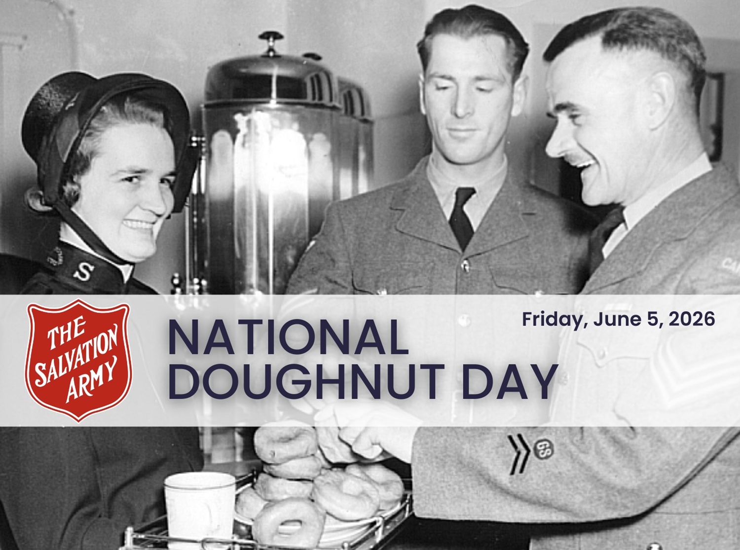 The Salvation Army in Canada Celebrates Doughnut Day