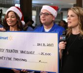 Walmart employees donate $25,00 to Toy Mountain vancouver