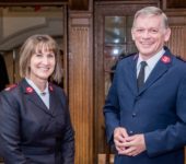 Two Salvation Army officers