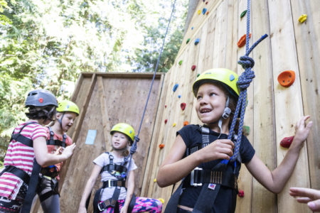 rock climbing