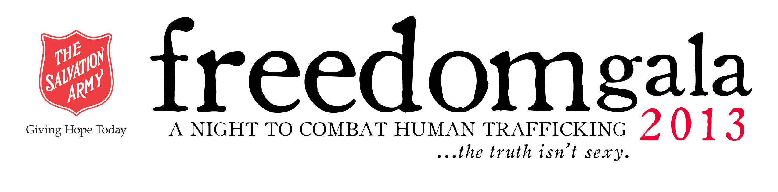 Freedom Gala: A Night to Combat Human Trafficking.