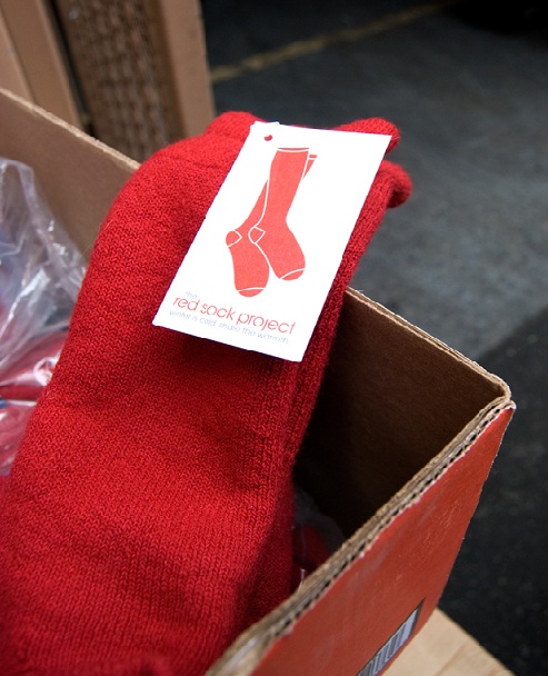 10,662 Pairs of RED Socks
