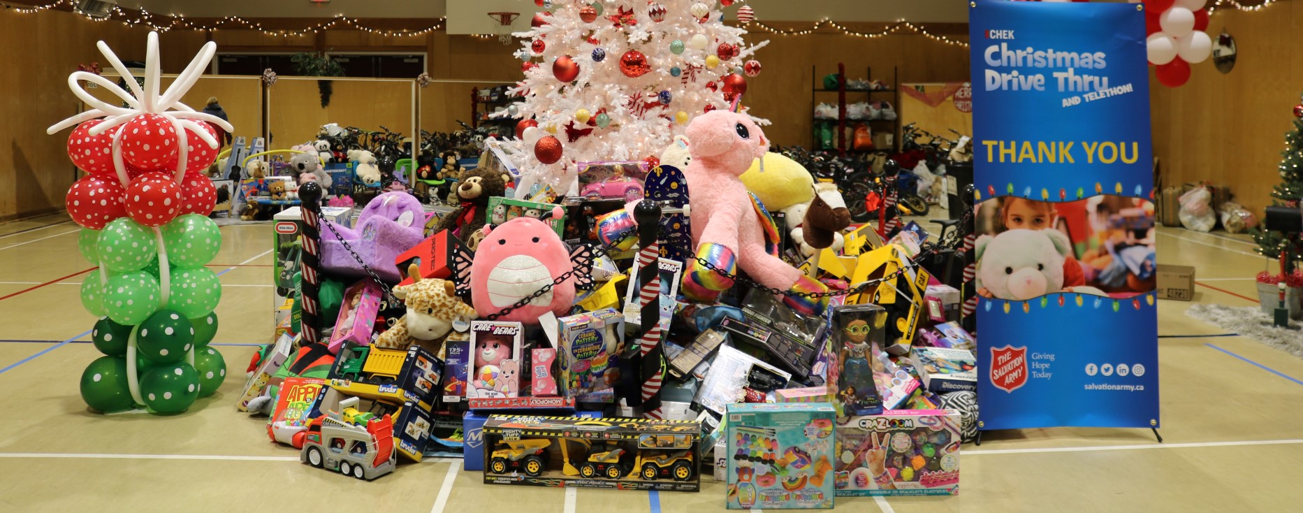 CHEK Christmas Drive-Thru and Telethon
