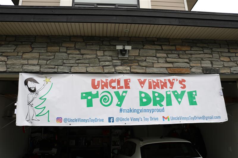 Uncle Vinny’s Toy Drive Returns for Fifth Year