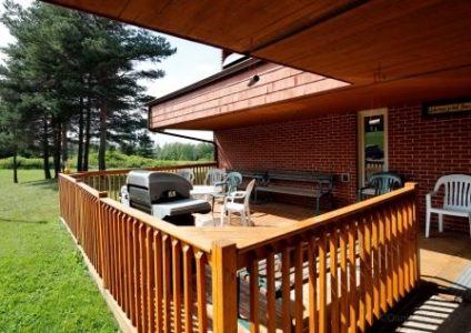 front porch at lakeview manor