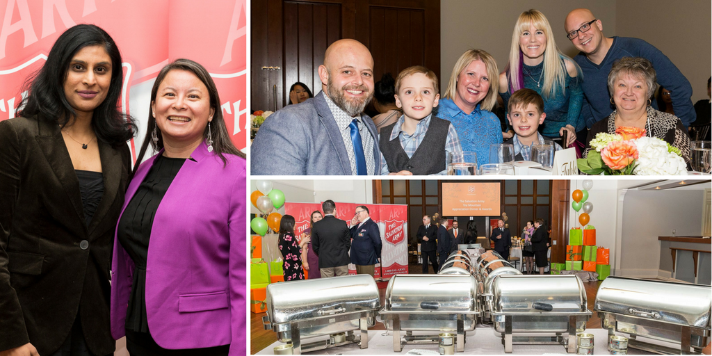 2017 Toy Mountain Appreciation Dinner - Photo with award recipients