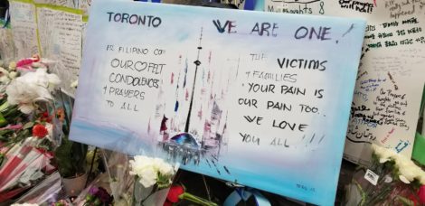 Toronto Tragedy Banner