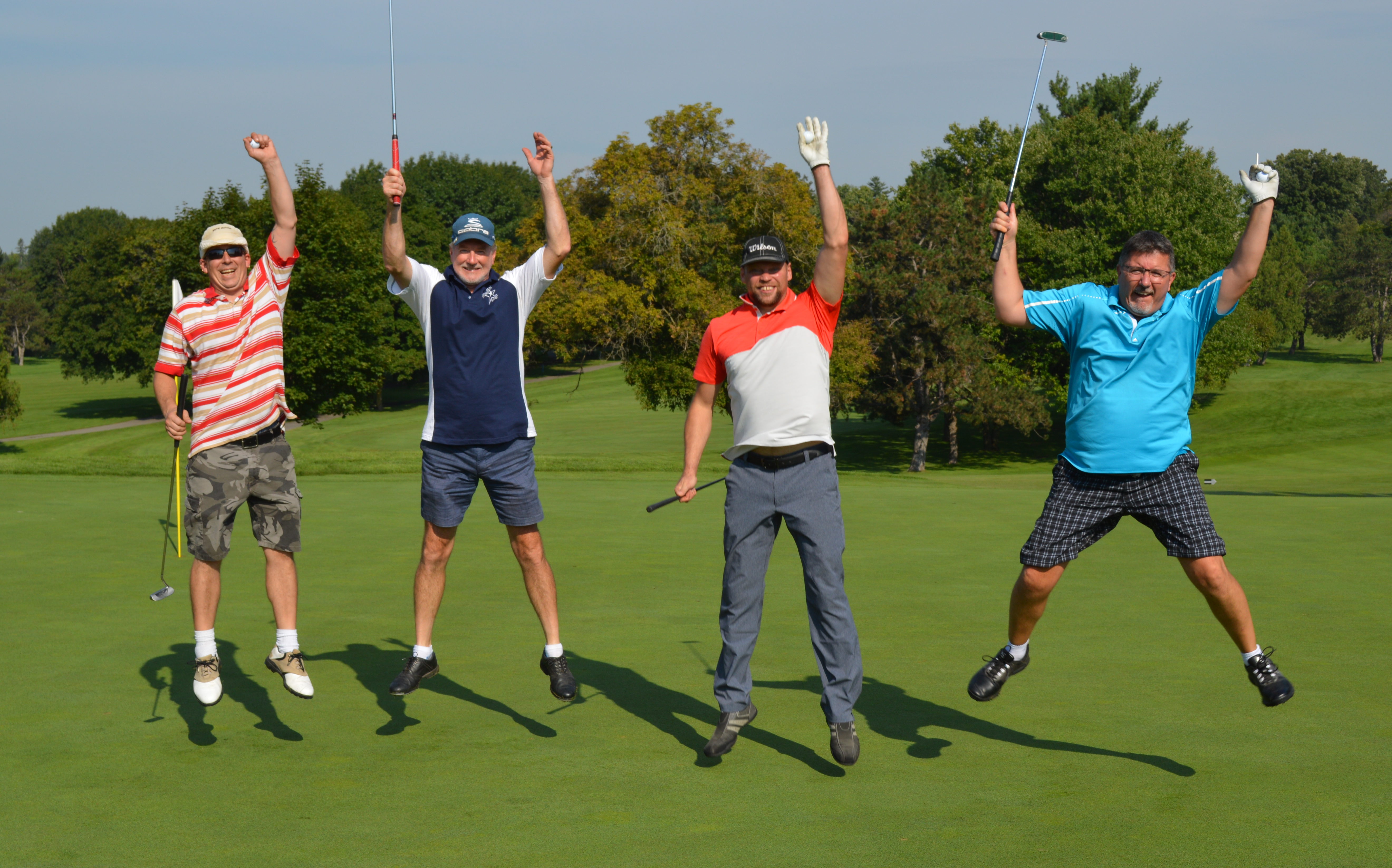 Golfers at Salvation Army Annual Charity Golf Classic