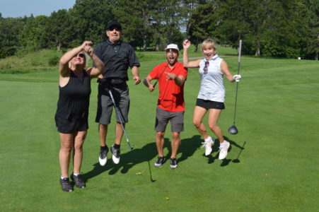 Golfers at Salvation Army Annual Charity Golf Classic