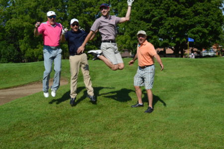 Golfers at Salvation Army Annual Charity Golf Classic