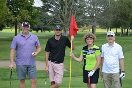 Golfers at Salvation Army Annual Charity Golf Classic