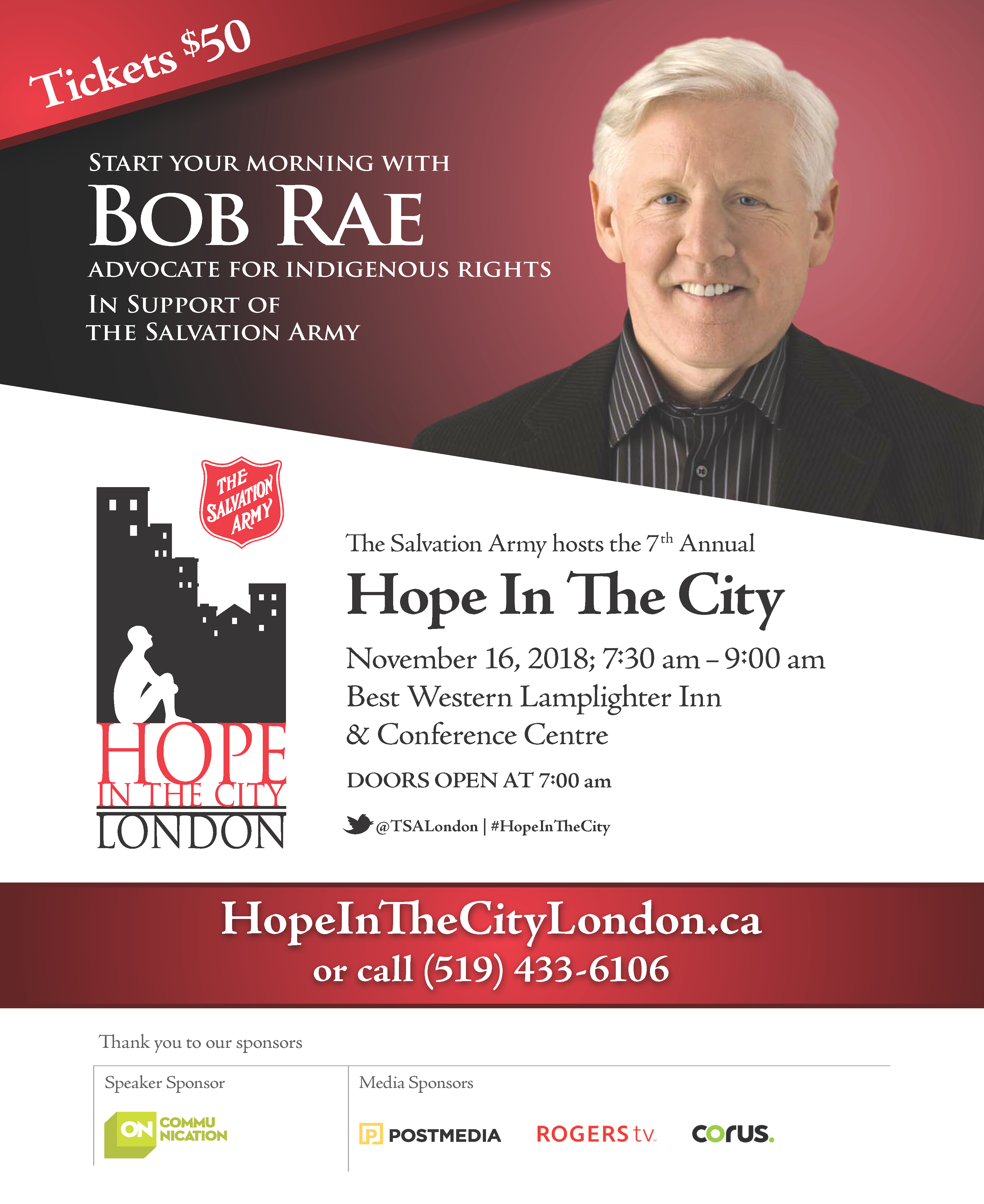 Hope in the city graphic