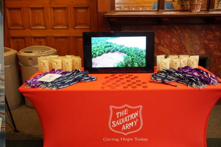 Salvation Army at Queen's Park Reception