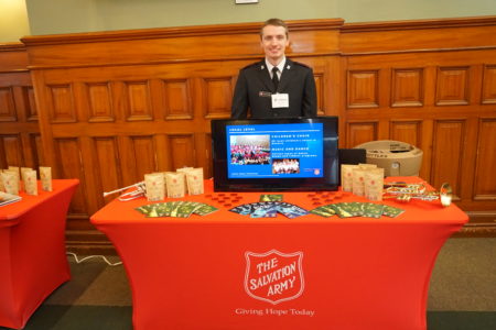 Salvation Army at Queen's Park Reception