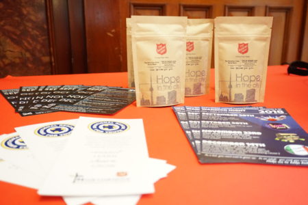 Salvation Army at Queen's Park Reception