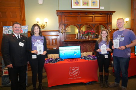 Salvation Army at Queen's Park Reception