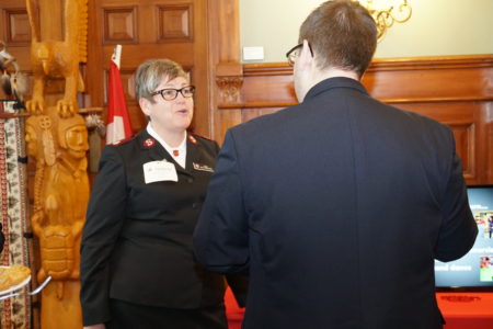 Salvation Army at Queen's Park Reception