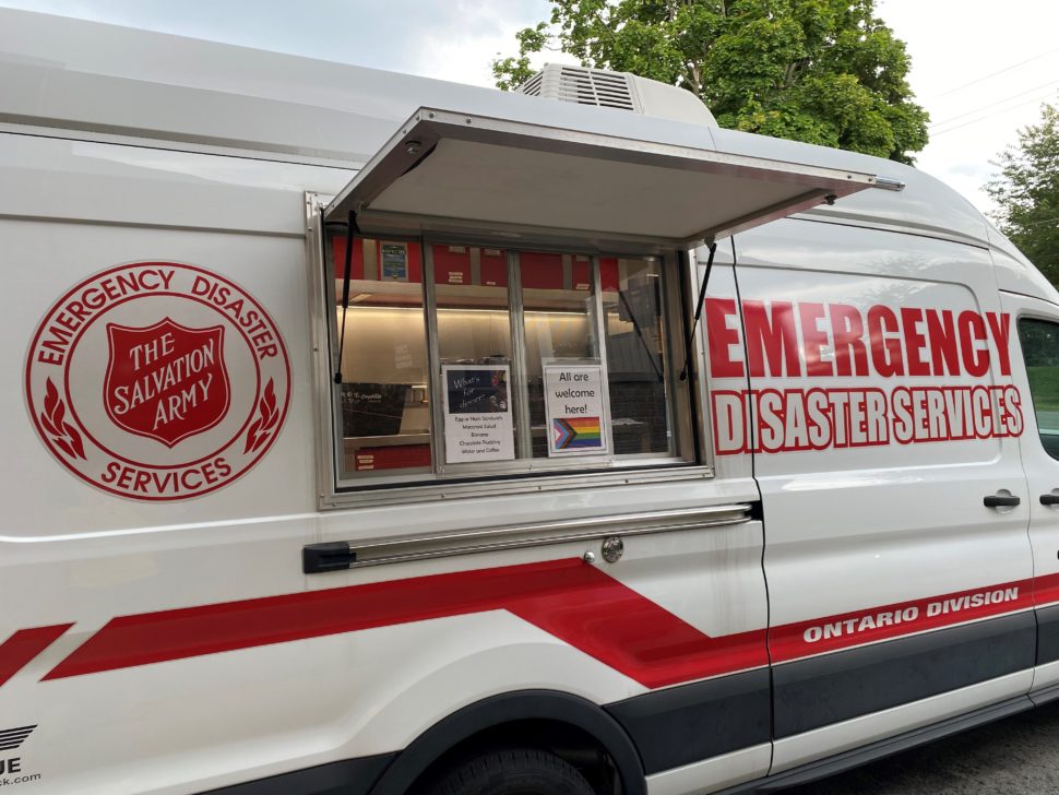 The Salvation Army Food Truck Delivers in Niagara Falls - Ontario Division