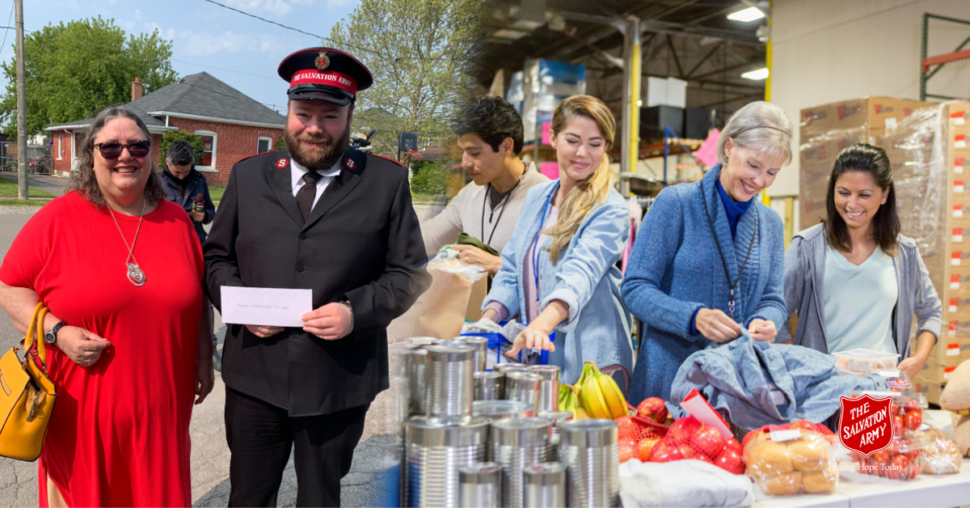 Sharing is Caring for Salvation Army Food Bank in Dunnville - Ontario ...