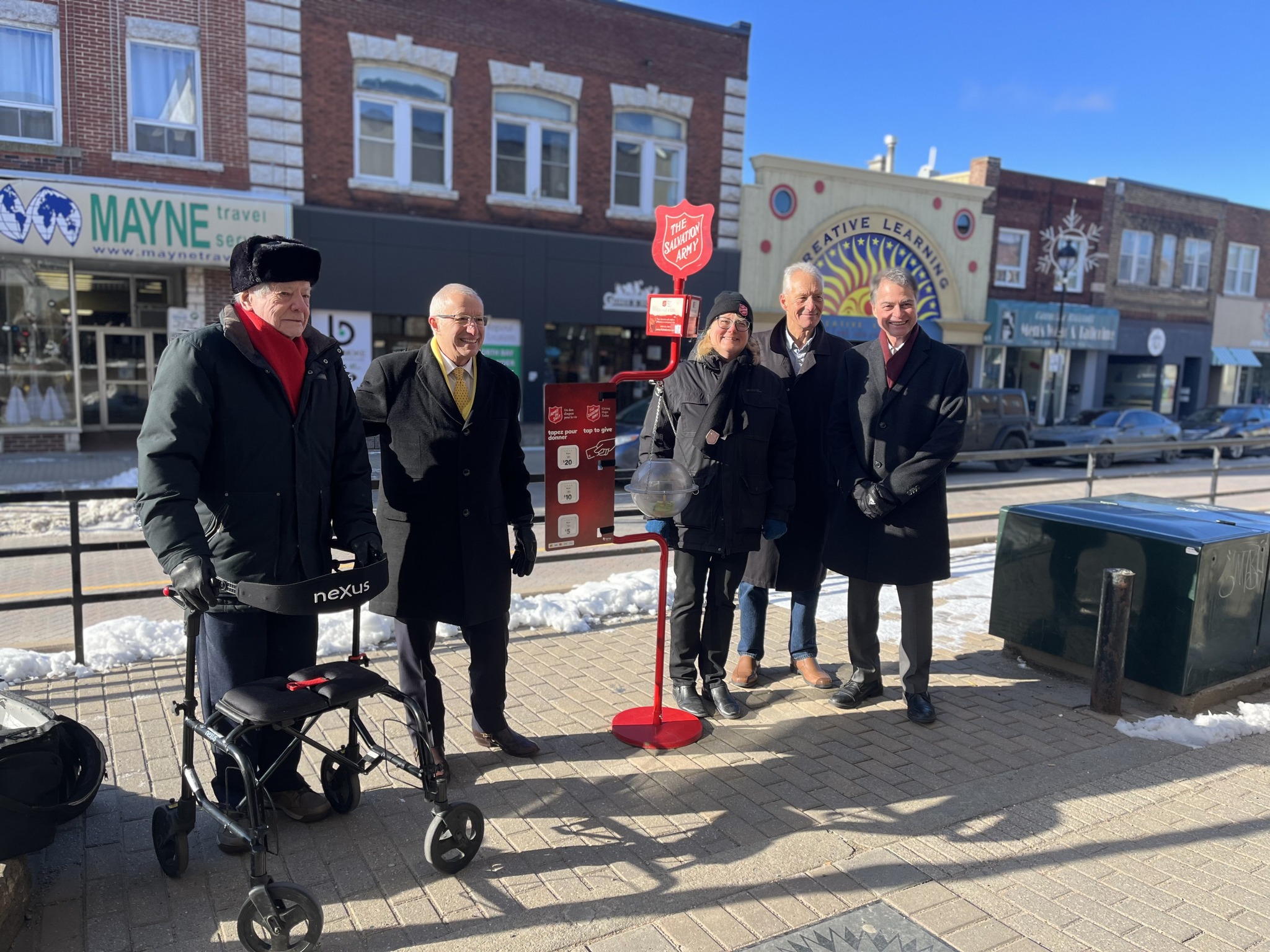 North Bay Ministries Kicks off Their Christmas Kettle Campaign to help Community’s Most Vulnerable