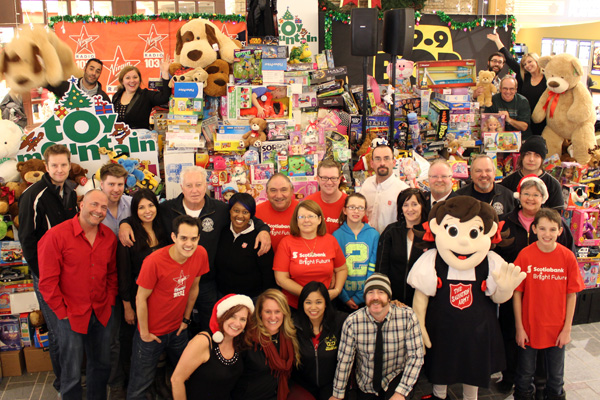 Toy Mountain - The Salvation Army - 2014 - St. Vital Centre