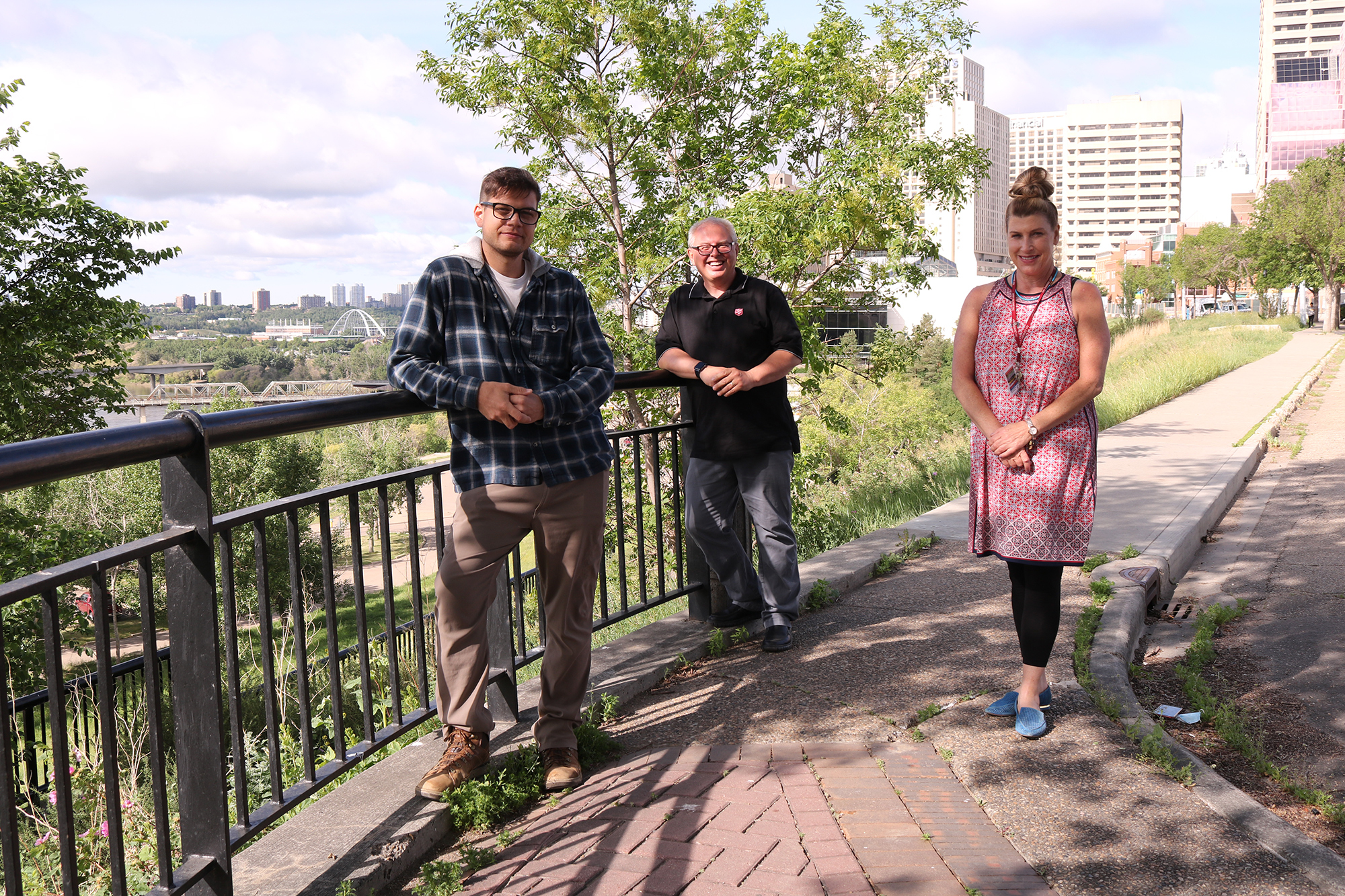 Ryan's story, Ryan, Chaplain Doug, Sarah.