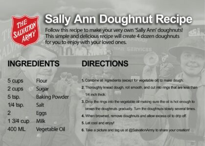 Salvation Army doughnut recipe