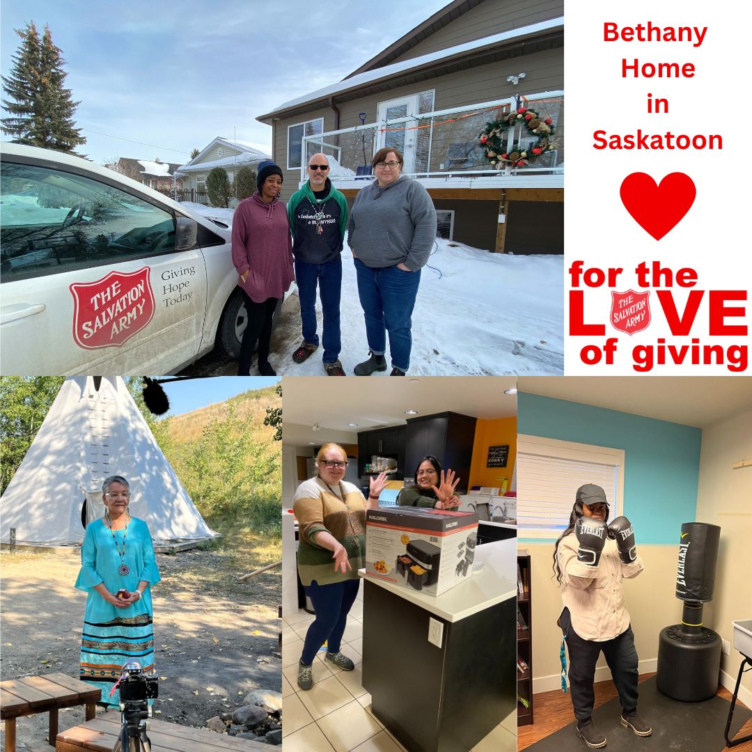 For The Love of Giving – Paulette and Bethany Home