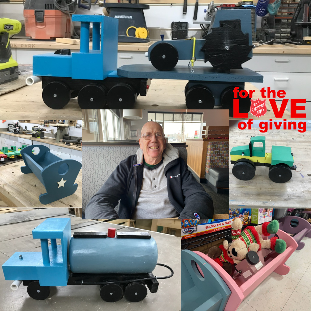 For The Love of Giving – Ken McKnight: Toymaker