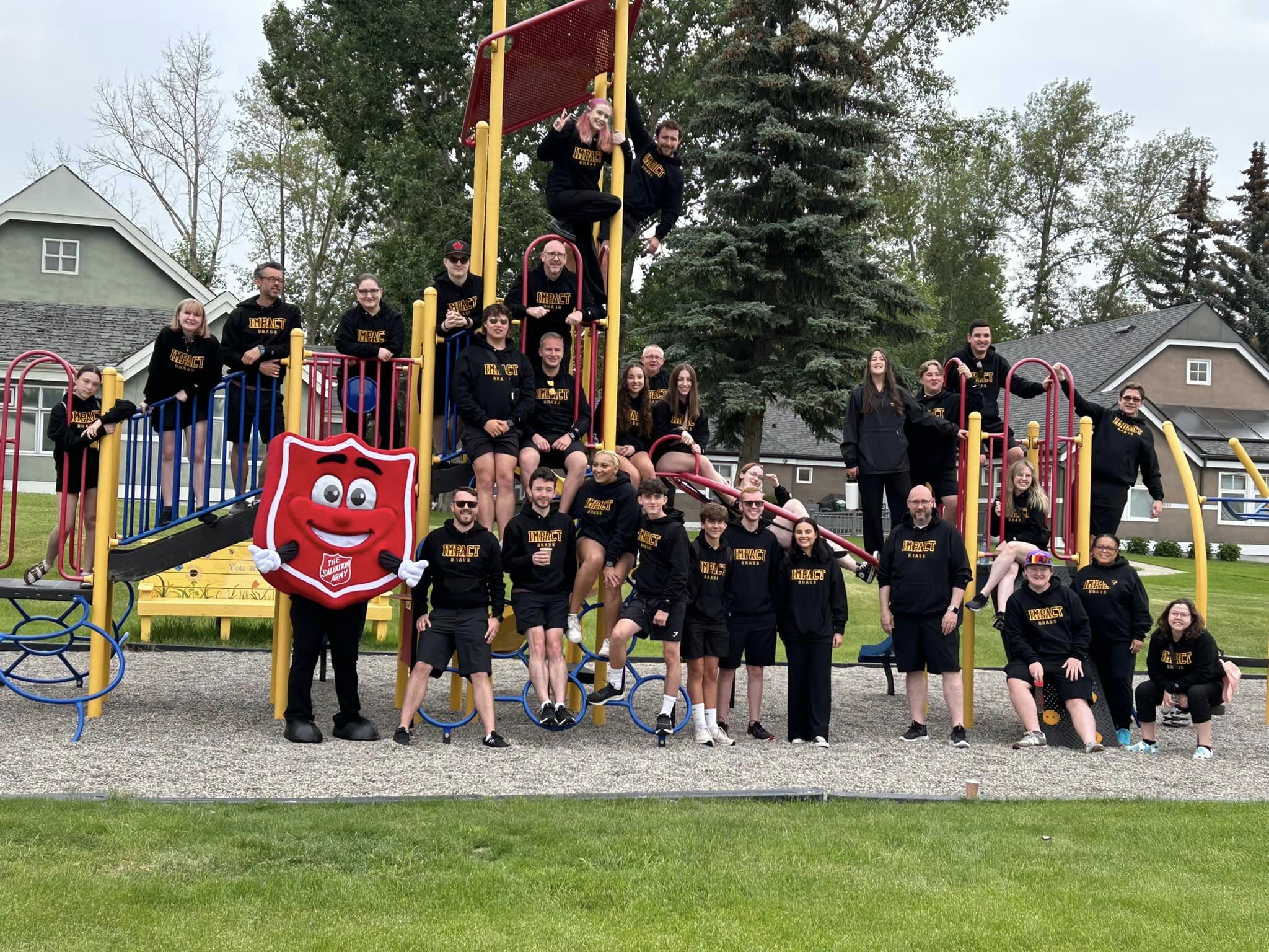 Two Ontario youth bands help kick-off the Calgary Stampede