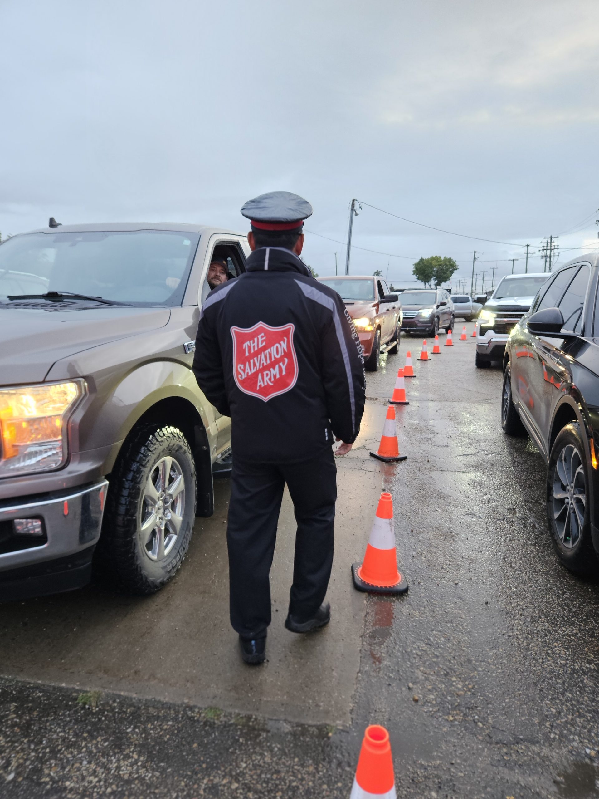 Grande Prairie Community Comes Together to Help Fill Salvation Army Food Bank Shelves