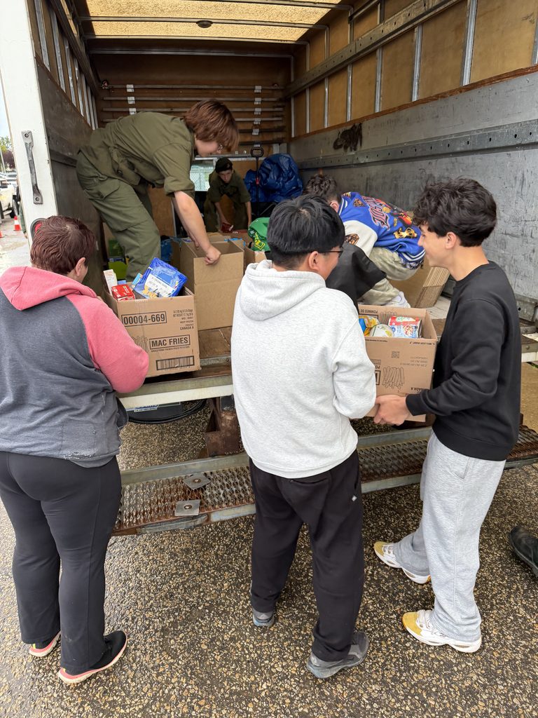 Grande Prairie Community Comes Together to Help Fill Salvation Army Food Bank Shelves