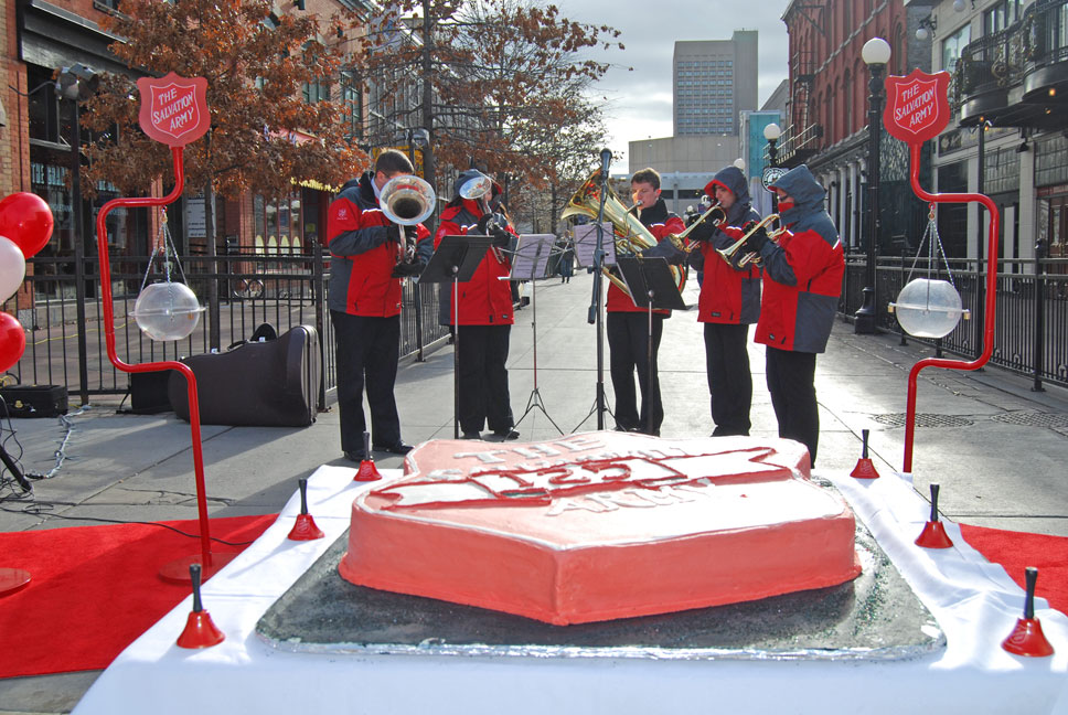 Salvation Army Christmas Kettle Campaign 2010