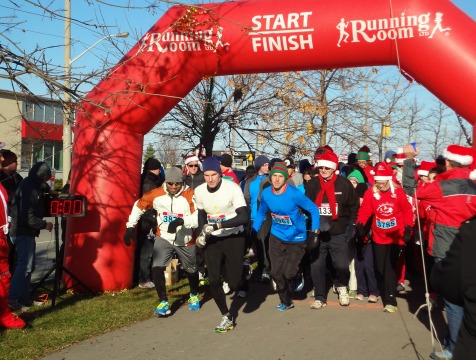 Santa Shuffle, runners, Salvation Army, fundraising, event, race