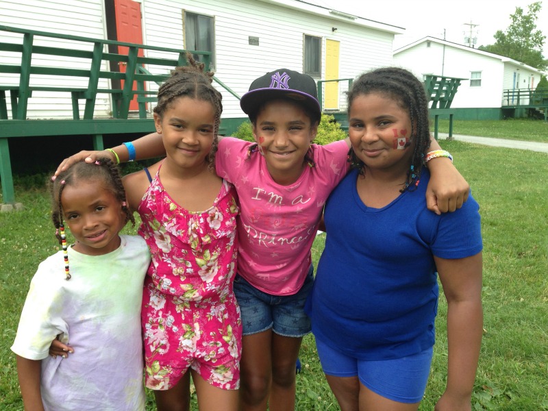 At Salvation Army camp kids smile a lot, are relaxed and enjoy plenty of laughter