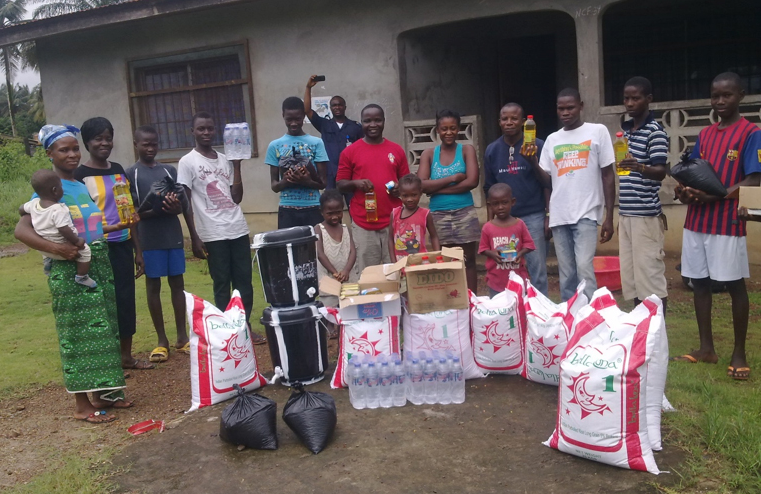 Salvation Army provides food and sanitation items for Ebola relief in Liberia