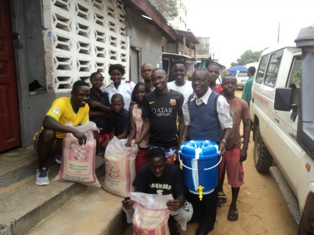 Salvation Army distributes food packages to families in need