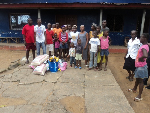 Salvation Army teams on the ground provide support to those affected by Ebola outbreak