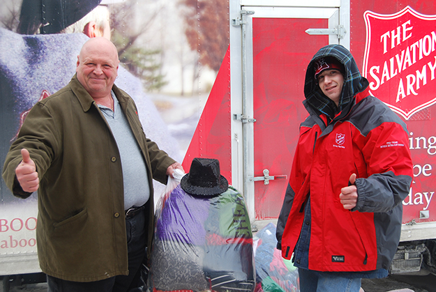 Salvation Army Ottawa Booth Centre receives donation of warm clothes from the Ottawa community