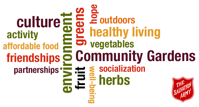 The Multiple Benefits Of Community Gardens The Salvation Army In