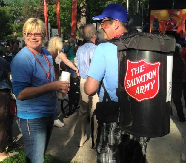 Salvation Army provides hydration during Pan Am games