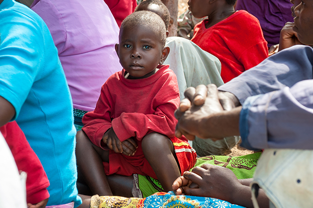 Malawi child faces hunger