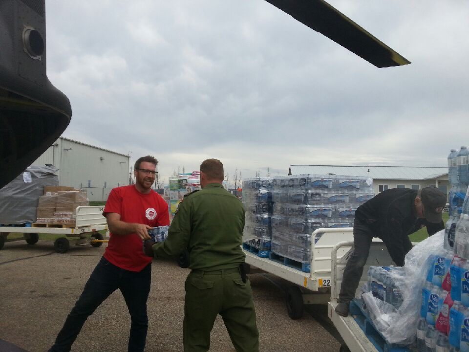 Salvation Army EDS workers in Fort McMurray