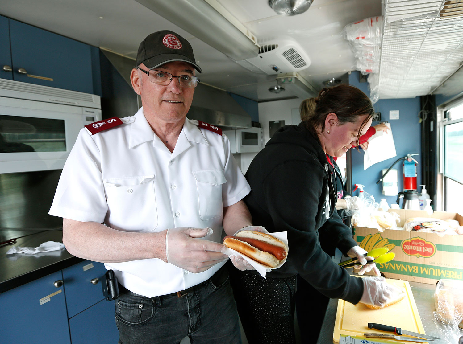 The Salvation Army prepares food for first responders in Fort McMurray