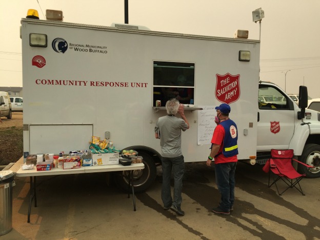 Emergency Disaster Services mobile unit serves first responders